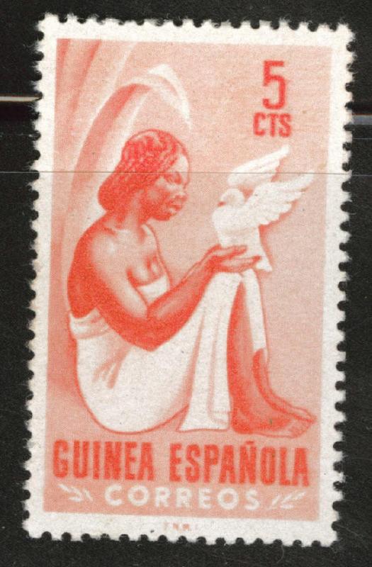 SPANISH Guinea Scott 326 MH* from 1953 set