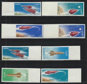 DUBAI SC# C28-35 IMPF VF/MNH 1964