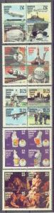 Barbuda  318-22 MNH 1977 Anniversaries Blocks