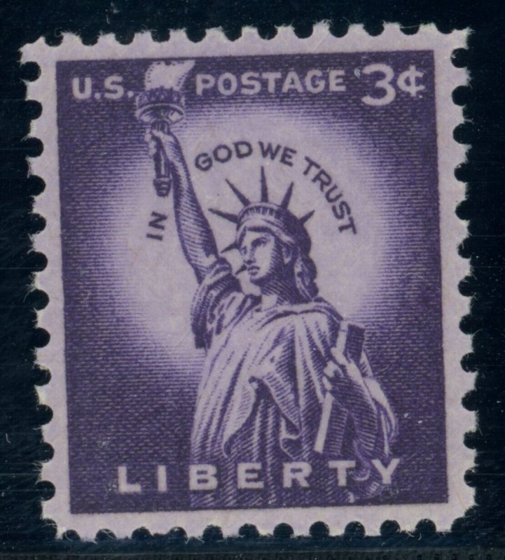 US Stamp #1035 Statue of Liberty 3c - PSE CERT - SUPERB 98 - MNH - SMQ $115.00 