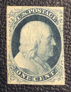 TangStamps: US #7 MH OG CV $1000