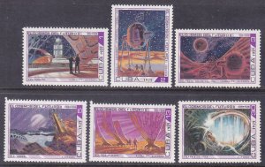 Cuba 1964-69 MNH 1975 Cosmonaut's Space Day Full Set