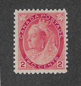 Canada Sc #69 2c Victoria numeral issue OG VF
