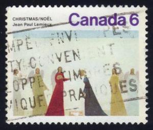 Canada #650 Nativity, by Jean Paul Lemieux, used (0.20)