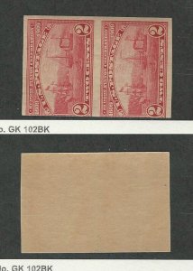 United States, Postage Stamp, #373 Pair Mint NH, 1909 Hudson Fulton