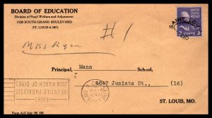 US Board of Education St Louis,MO 1952 Cover