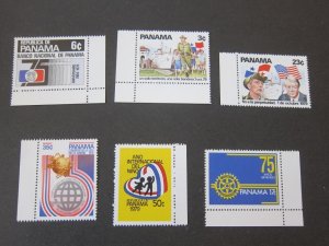 Panama 1979 Sc 594-99 set MNH