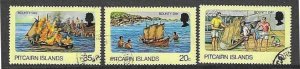 PITCAIRN ISLANDS SG185/7 1978 BOUNTY DAY FINE USED