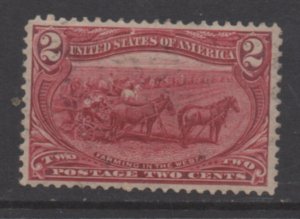 Scott#  286   unused  OG hinged   Single