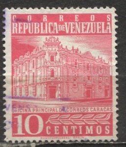 Venezuela 1958; Sc. # 704; Used Single Stamp