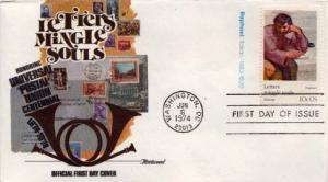 United States, First Day Cover, U.P.U. Universal Postal Union, Art