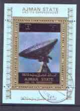 Ajman 1972 History of Space individual perf sheetlet #05 ...