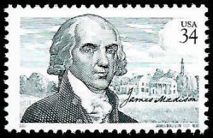 PCBstamps   US #3545 34c James Madison, MNH, (10)