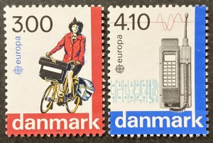 Denmark 1988 #854-5, Europa, MNH.