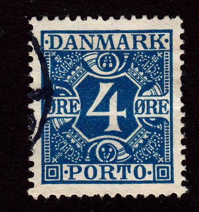 Denmark J10 Postal Due 1925