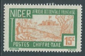 Niger, Sc #J13, 15c MH