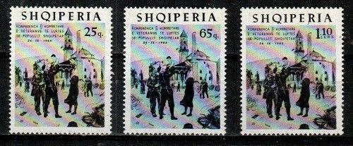 Albania Scott 853-5 Mint NH (Catalog Value $22.50)