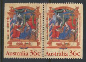 SG 1225  SC# 1159 Used  left / right (pair) margins imperf  - Christmas 