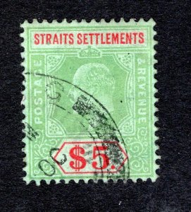 Malaya Straits Settlements SC #128   VF, Used, CV $80.00 ..... 6090095