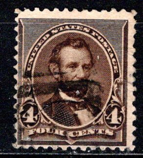 United States Scott # 222, used