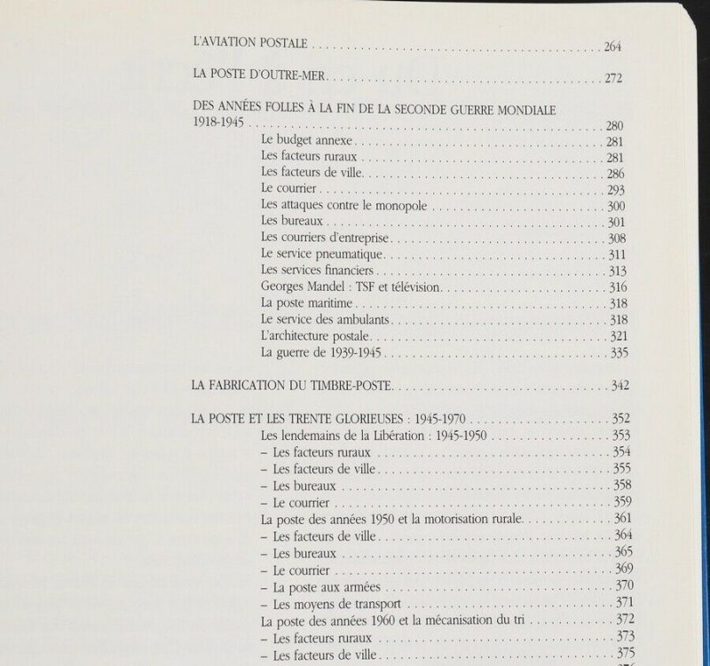 LITERATURE France: Le Patrimoine de la Poste. 