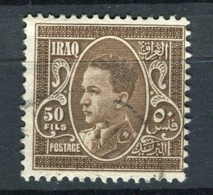 IRAQ; 1934 early King Ghazi issue fine used 50fl. value