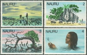 Nauru 1978 SG174-177 Scenes Girl MNH