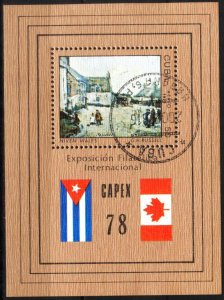 Caribbean 1978 Art Paintings Canada CAPEX '78 S/S Used / CTO