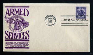 # 940 First Day Cover Unaddressed with Anderson cachet - 5-9-1946