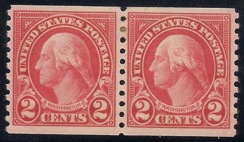 599 Mint VF H pair