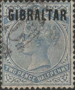 Gibralter, #4 Used From 1886
