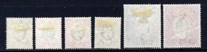 SOMALILAND PROTECTORATE KE VII 1904 Crown CA & CC Part Set SG 32 to SG 42 MINT