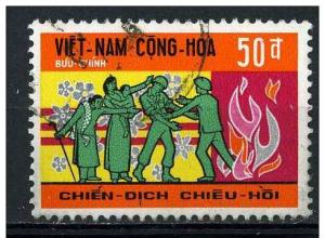 Vietnam  1969 - Scott 348 used - Pacification campaign 