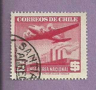 Chile Used Stamp Scott C122 #2