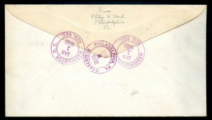 U.S. Scott 704-715 FDC on U525 FDC