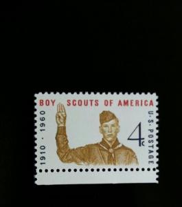 1960 4c Boy Scouts of America Scott 1145 Mint F/VF NH