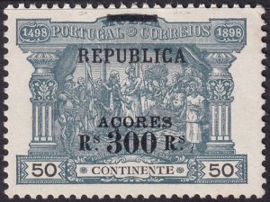 Azores 1911 Sc 153 MH*