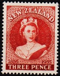 New Zealand. 1955 3d S.G.740 Mounted Mint