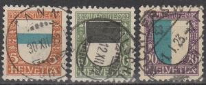 Switzerland #B21-3 F-VF Used CV $10.50 (S2397)