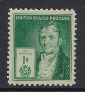889 Eli Whitney MNH