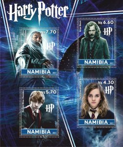 Stamps. Cinema. Harry Potter 2021 year 1+1 sheets perf Namibia