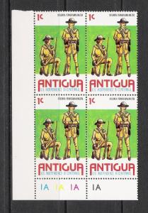 Antigua #424 American Bicentennial Corner Block LL MNH