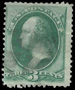 # 158 Green Used Short Transfer And Double Transfer Variety George Washington