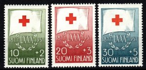 Finland #B145-7 F-VF Unused CV $5.75 (X4139)