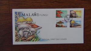 Malawi 1985 Fungi set on First Day Cover