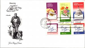 FDC 1980  SC #1810a Artmaster Cachet - Washington DC - Booklet of 6 - F71686