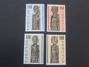 Faroe Islands 1980 Sc 55-58 set MNH