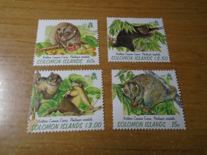 Solomon Islands   #  843-46   MNH