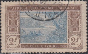 IVORY COAST  #75  Used