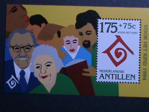 NETHERLAND-ANTILLES-1994 SC# B301 INTEL. YEAR OF THE FAMILY -MNH: S/S -VF